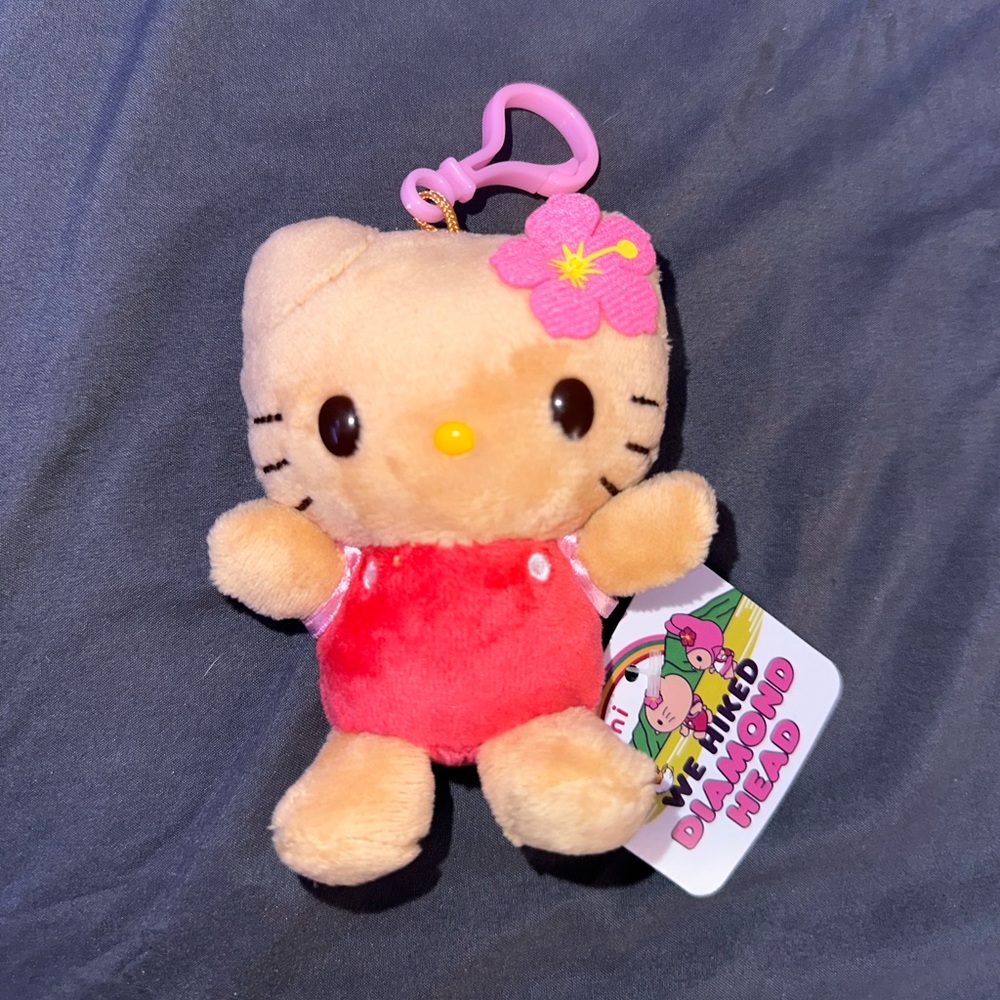 Hawaii Diamond Head Hello Kitty bag charm